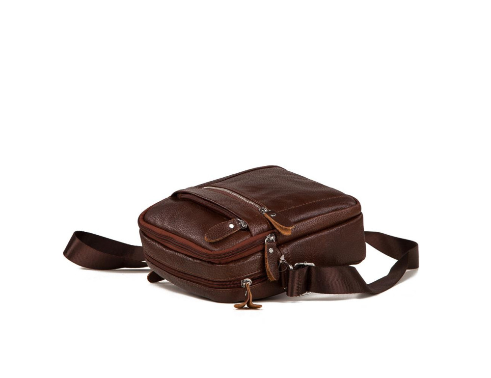 Чоловіча сумка на плече натуральна шкіра Tiding Bag M38-3922C - Фотографія № 3