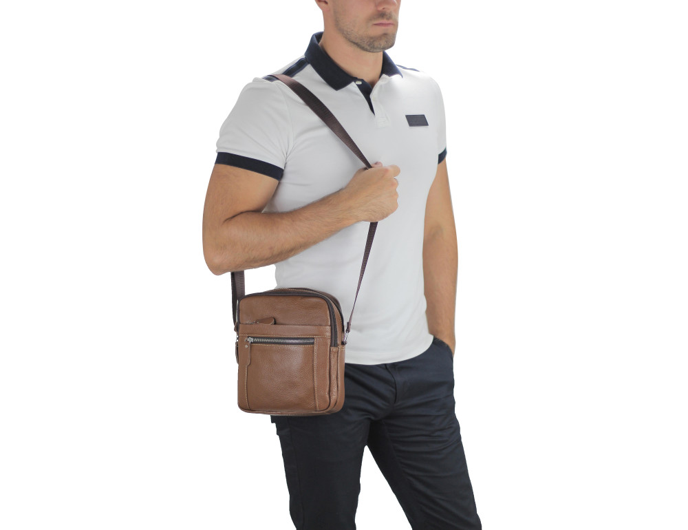 Сумка месенджер чоловіча Tiding Bag M38-3922LB - Фотографія № 6