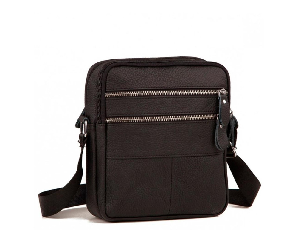 Мессенджер мужской черный Tiding Bag M38-3923A - Фото № 1 Мессенджер мужской черный Tiding Bag M38-3923A - Фото № 1