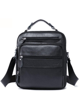 Сумка-барсетка чоловіча шкіряна через плече Tiding Bag M38-5112A
