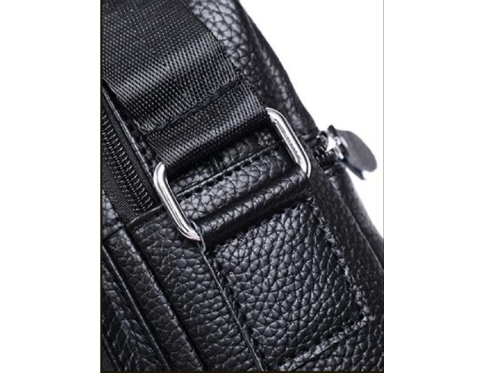 Сумка-барсетка чоловіча шкіряна через плече Tiding Bag M38-5112A - Фотографія № 2
