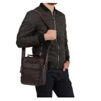 Чоловічий шкіряний месенджер через коричневий плече Tiding Bag M38-5112C - Фотографія № 104 Чоловічий шкіряний месенджер через коричневий плече Tiding Bag M38-5112C - Фотографія № 104