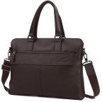 Сумка мужская для документов из натуральной кожи Tiding Bag M38-6901-3C - Фото № 100