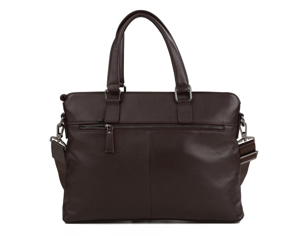 Сумка мужская для документов из натуральной кожи Tiding Bag M38-6901-3C - Фото № 3