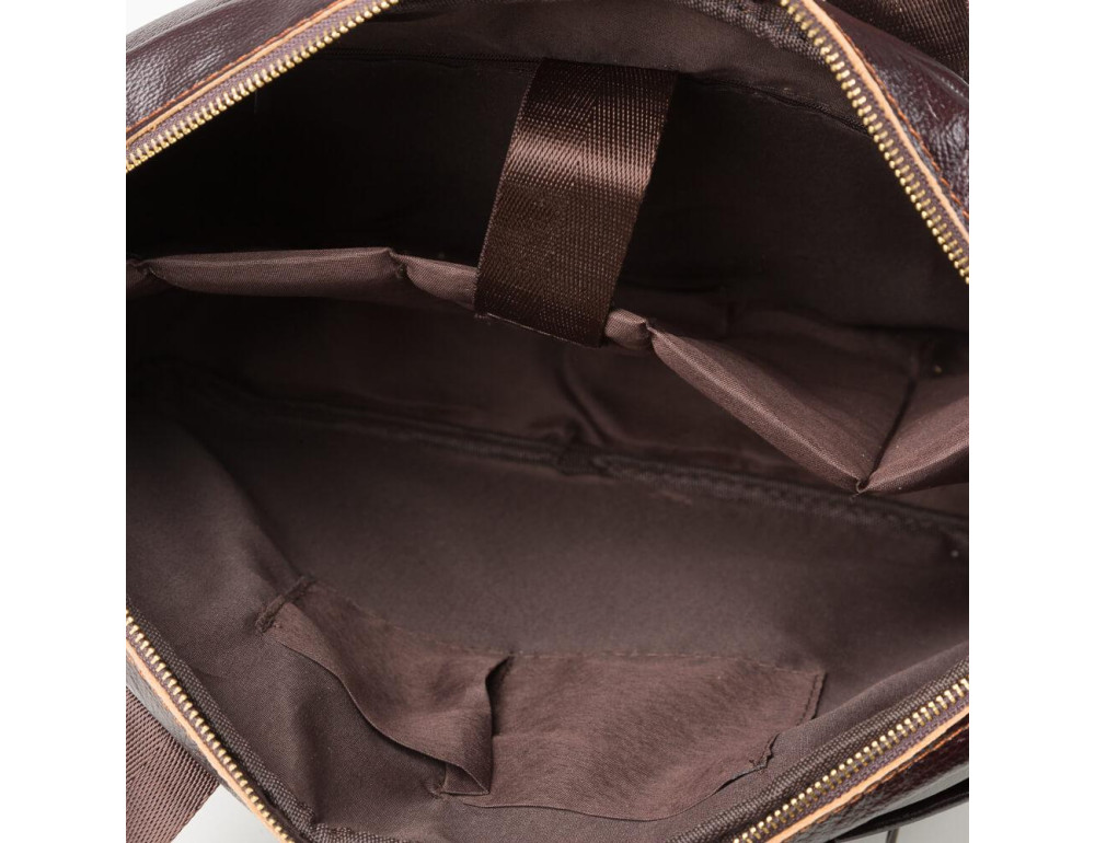 Сумка мужская для документов из натуральной кожи Tiding Bag M38-6901-3C - Фото № 5