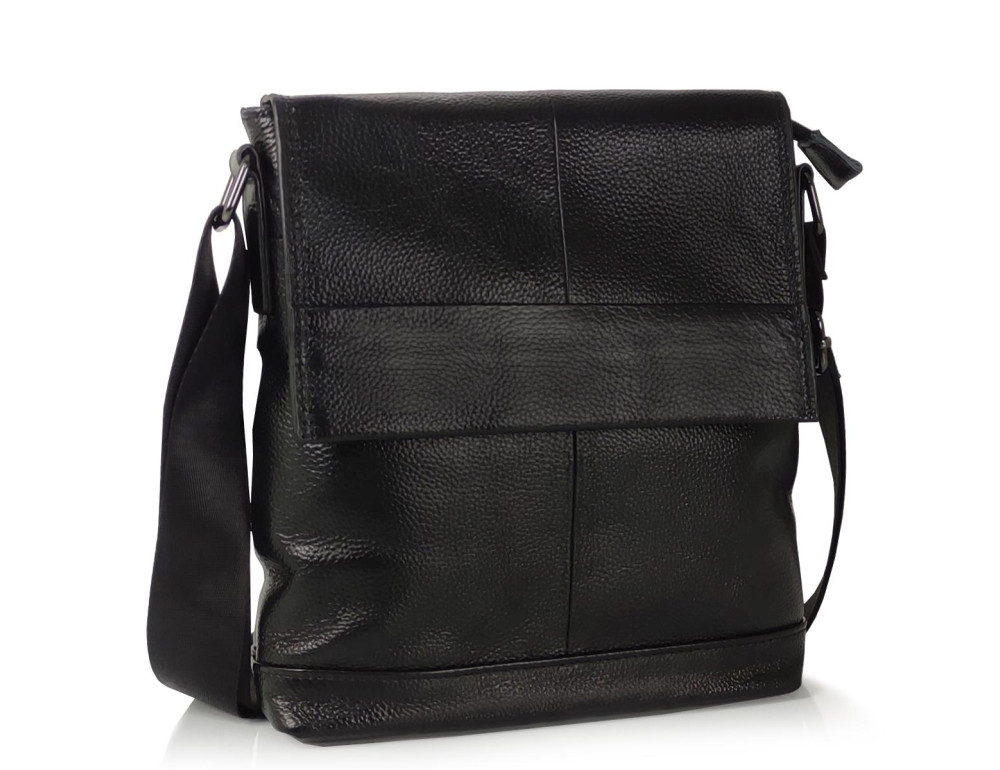 Мужская сумка через плечо натуральная кожа Tiding Bag M38-8136A - Фото № 1 Мужская сумка через плечо натуральная кожа Tiding Bag M38-8136A - Фото № 1