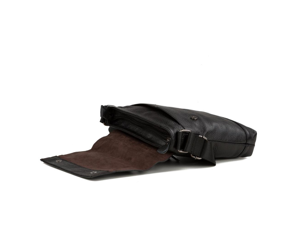 Мужская сумка через плечо натуральная кожа Tiding Bag M38-8136A - Фото № 3