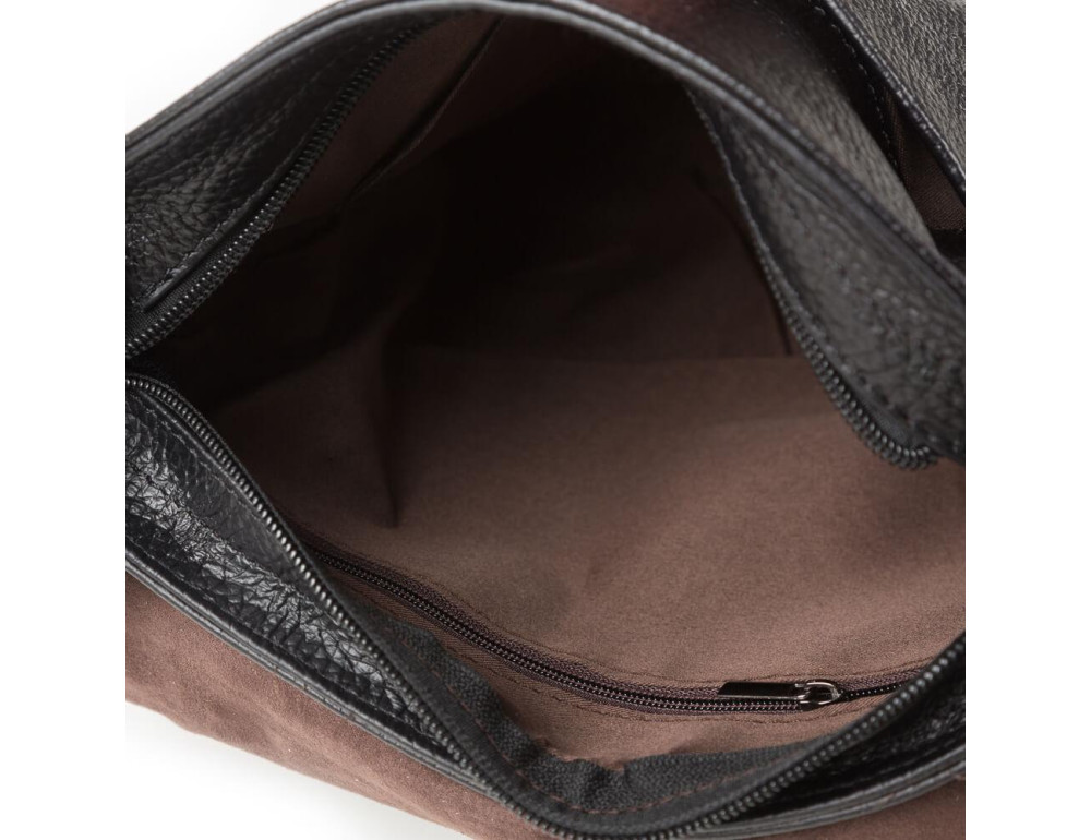 Мужская сумка через плечо натуральная кожа Tiding Bag M38-8136A - Фото № 4