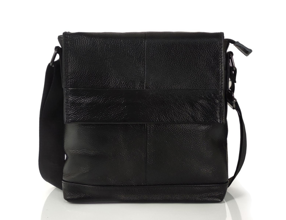 Мужская сумка через плечо натуральная кожа Tiding Bag M38-8136A - Фото № 5