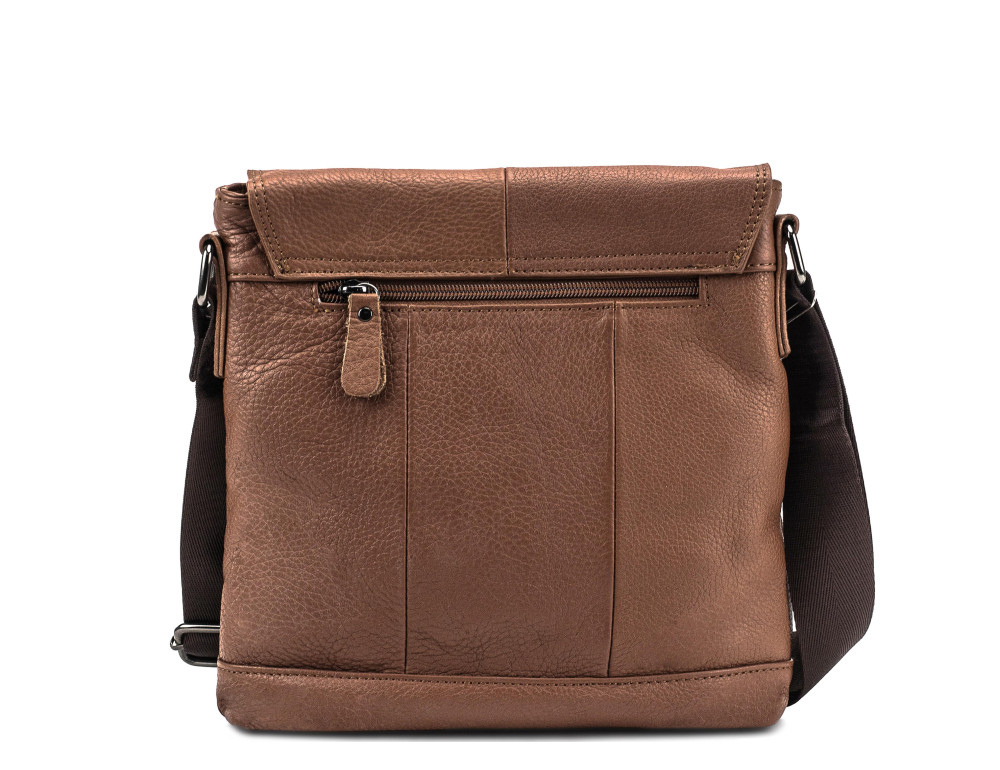 Мессенджер через плечо мужской кожаный Tiding Bag M38-8136C - Фотографія № 3