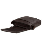 Сумка-месенджер через плече чоловіча шкіряна з клапаном Tiding Bag M38-8146C - Фотографія № 101