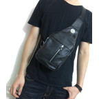 Сумка-мессенджер на грудь мужская кожаная черная Tiding Bag M38-8150A - Фото № 103 Сумка-мессенджер на грудь мужская кожаная черная Tiding Bag M38-8150A - Фото № 103