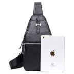 Мужской кожаный рюкзак на одну шлейку Tiding Bag M38-8151A - Фото № 101