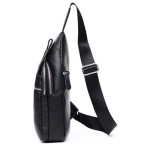 Мужской кожаный рюкзак на одну шлейку Tiding Bag M38-8151A - Фото № 104