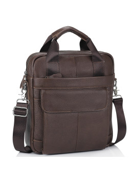 Уценка! Мужская кожаная сумка с ручками и съемным ремнем Tiding Bag M38-8861B-5