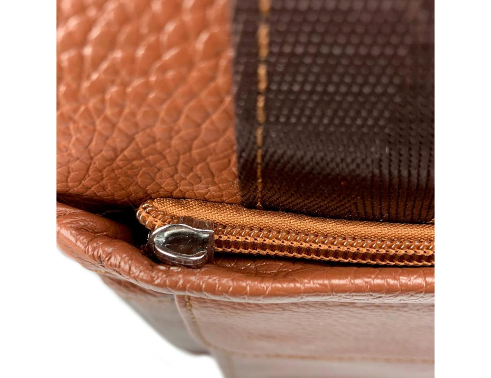 Уценка! Мужская кожаная сумка через плечо Tiding Bag M38-8861LB-5 - Фото № 4