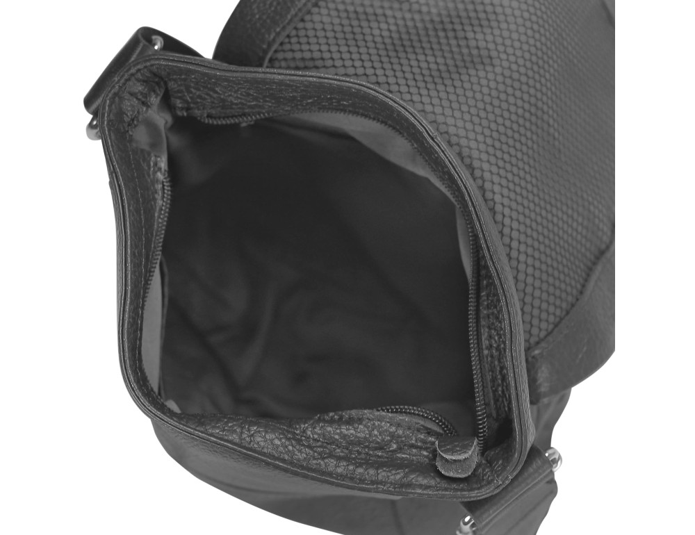 Мужская сумка через плечо кожаная Tiding Bag M38-9117-2A - Фото № 3