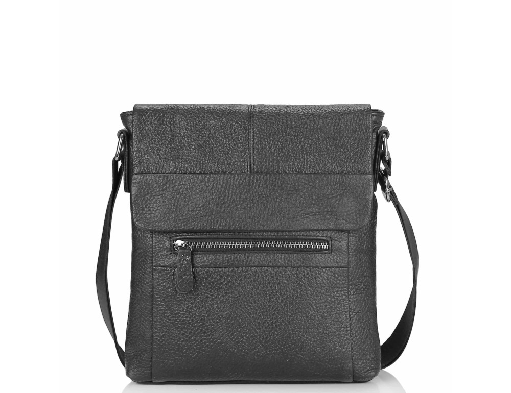 Мужская сумка через плечо кожаная Tiding Bag M38-9117-2A - Фото № 5