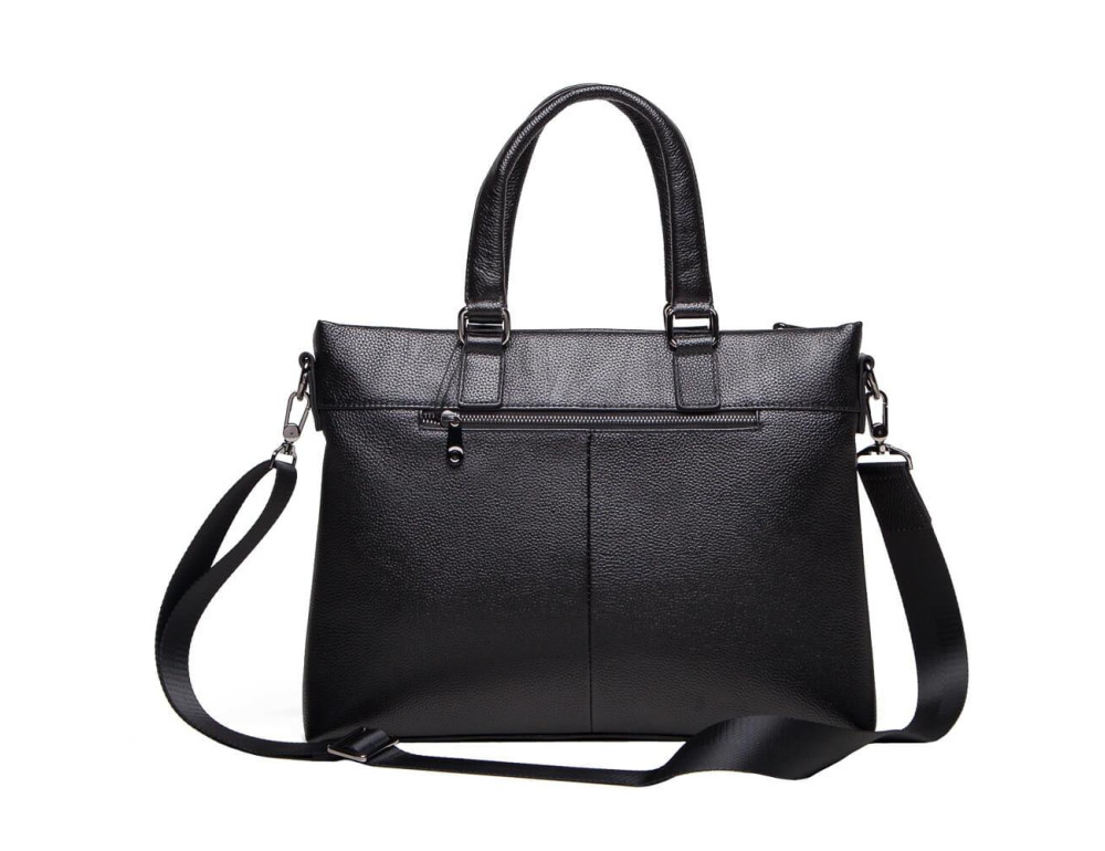 Мужская повседневная сумка зернистая натуральная кожа Tiding Bag M38-9177-2A - Фото № 5