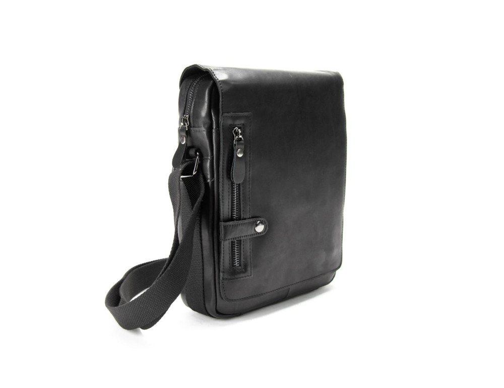 Вместительный мужской мессенджер с клапаном Tiding Bag M39-001A - Фото № 2