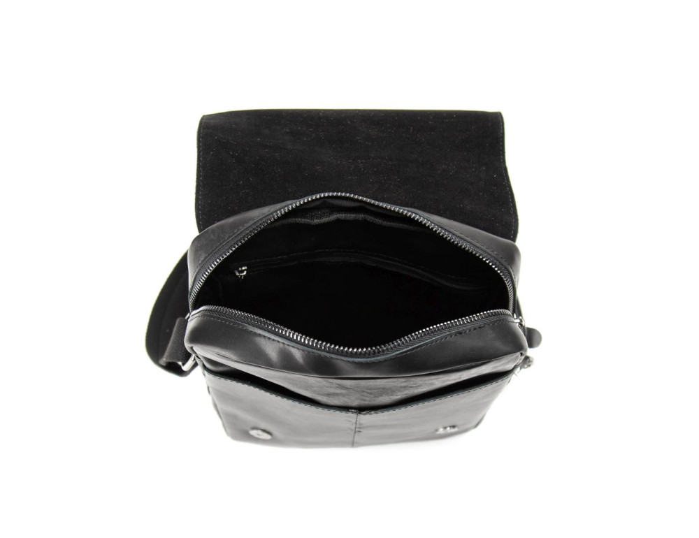 Вместительный мужской мессенджер с клапаном Tiding Bag M39-001A - Фото № 5
