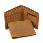 Портмоне маленьке світло-коричневе Tiding Bag M39-1021-1B - Фотографія № 101