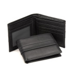 Портмоне зі смужкою чоловіче чорне Tiding Bag M39-1023-32A - Фотографія № 101