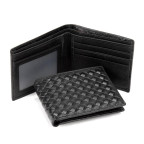 Мужское портмоне с тиснением плетения Tiding Bag M39-1023-35A - Фото № 101