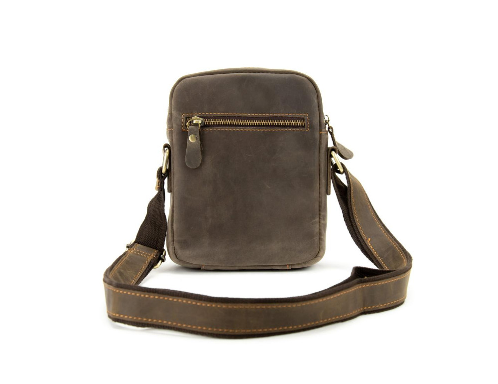 Маленький месенджер вінтажний Tiding Bag M39-1064DB - Фотографія № 3