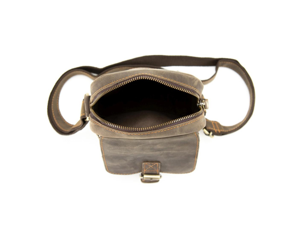 Маленький месенджер вінтажний Tiding Bag M39-1064DB - Фотографія № 4