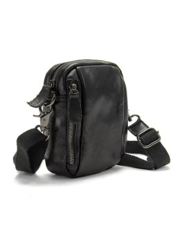 Мини-сумка через плече кожанная мужская Tiding Bag M39-6072A