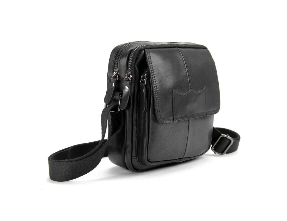Маленькая мужская сумка через плече Tiding Bag M39-6081A - Фото № 1 Маленькая мужская сумка через плече Tiding Bag M39-6081A - Фото № 1