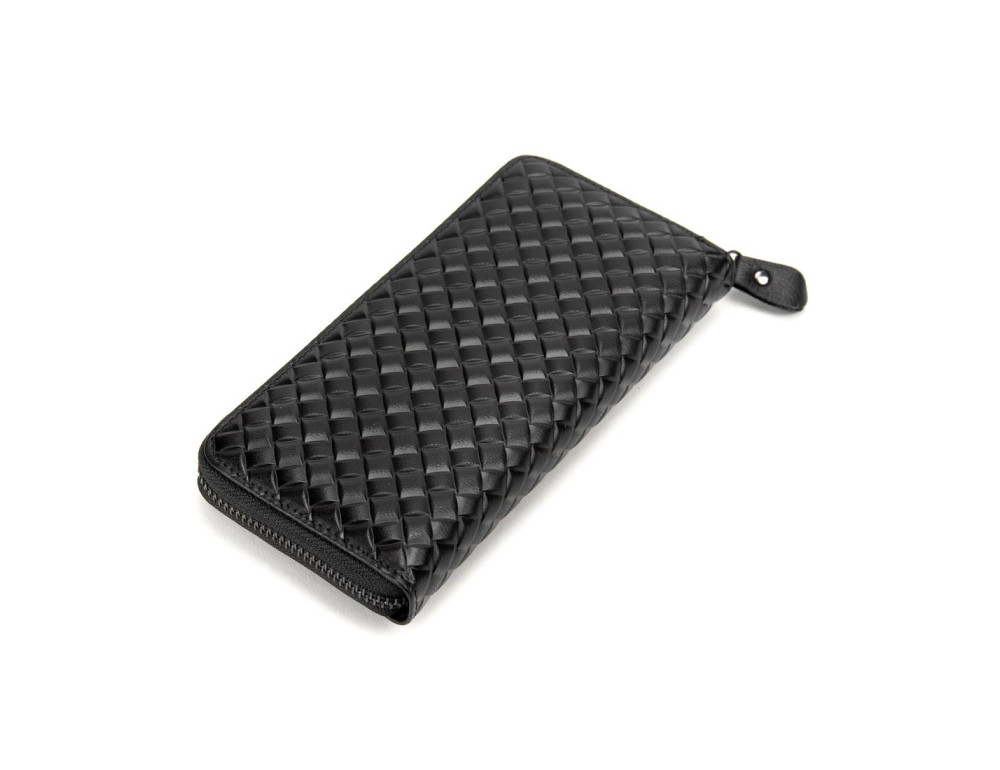 Клатч шкіряний плетений Tiding Bag M39-9001A - Фотографія № 1 Клатч шкіряний плетений Tiding Bag M39-9001A - Фотографія № 1