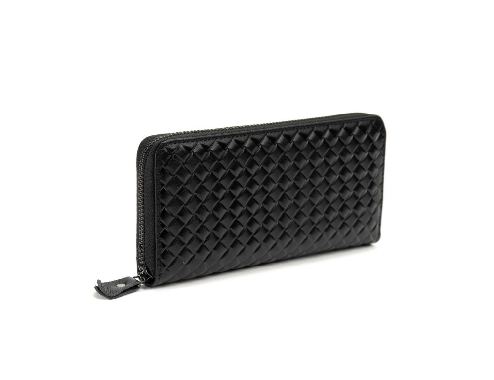 Клатч шкіряний плетений Tiding Bag M39-9001A - Фотографія № 2