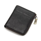 Невеликий чорний портмоне на блискавці Tiding Bag M39-9600A - Фотографія № 100