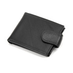 Чоловіче шкіряне чорне портмоне з кнопкою Tiding Bag M39-9923-1FRA - Фотографія № 100