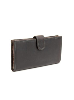 Портмоне вертикальне vintage з кнопкою Tiding Bag M39-FA29DB