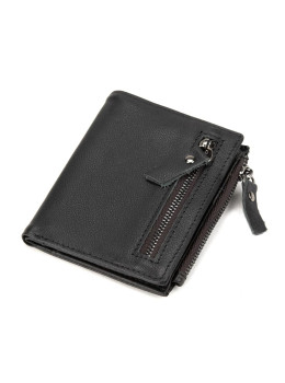 М'який шкіряний портмоне на кнопці Tiding Bag M39-FA852A