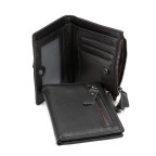 Мягкое кожаное портмоне на кнопке Tiding Bag M39-FA852A - Фото № 101