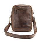 Мессенджер из винтажной кожи Tiding Bag M39-FM811DB - Фото № 101