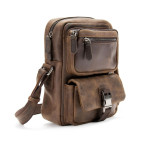 Мессенджер из винтажной кожи Tiding Bag M39-FM811DB - Фото № 102
