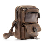 Мессенджер из винтажной кожи Tiding Bag M39-FM811DB - Фото № 103
