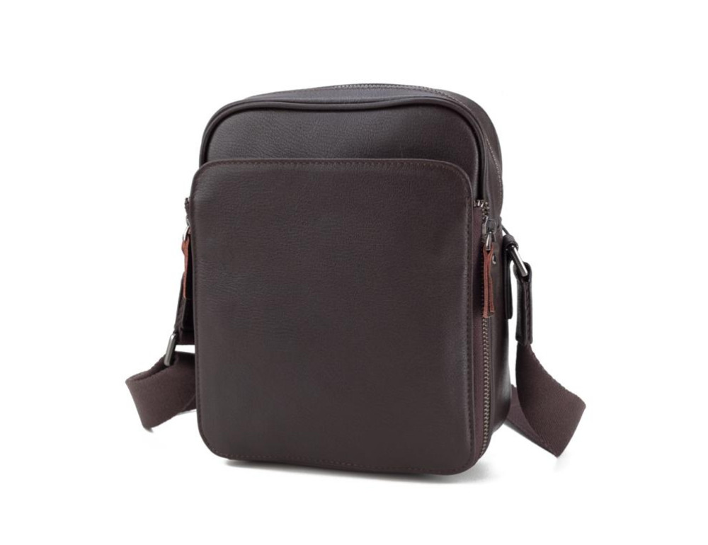 Сумка через плечо мужская кожаная Tiding Bag M47-22005-2C - Фото № 1 Сумка через плечо мужская кожаная Tiding Bag M47-22005-2C - Фото № 1