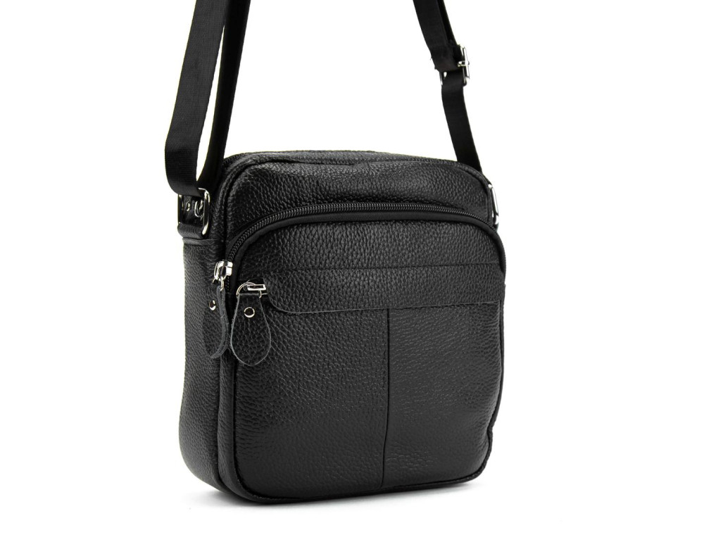 Шкіряний невеликий месенджер Tiding Bag M56-0082A - Фотографія № 2