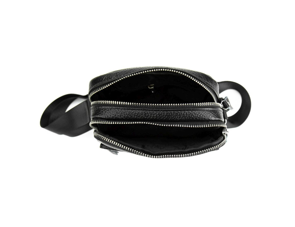 Шкіряний чоловічий месенджер на два відділення Tiding Bag M56-1189A - Фотографія № 4