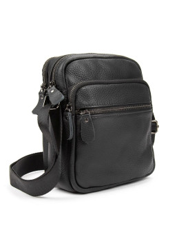 Шкіряний невеликий месенджер на два відділення Tiding Bag M56-2004A