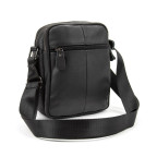 Шкіряний невеликий месенджер на два відділення Tiding Bag M56-2004A - Фотографія № 103