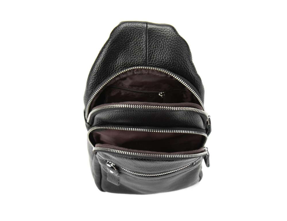 Шкіряна сумка слінг Tiding Bag M56-8643A - Фотографія № 5
