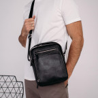 Барсетка мужская кожаная через плечо Tiding Bag M5608-1A - Фото № 104