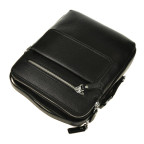 Мужская кожаная сумка через плечо с ручкой Tiding Bag M5609-1A - Фото № 102